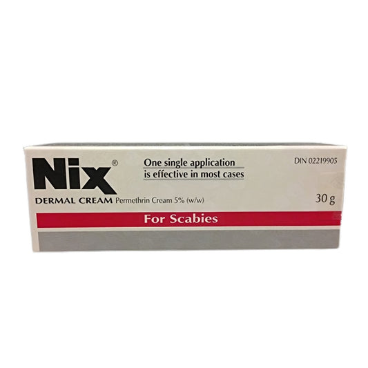 Scabies Relief Cream 5% Permethrin 30g