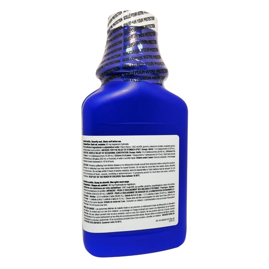 Milk of Magnesia Cherry Laxative & Antacid 500ml