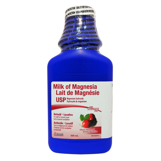 Milk of Magnesia Cherry Laxative & Antacid 500ml