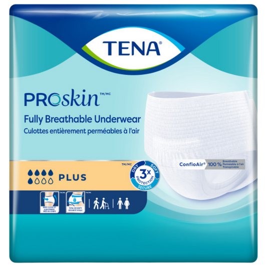 TENA UNDERWEAR UNISEX PLUS SM 72631 15 EA