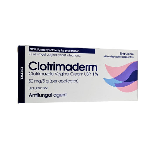 Clotrimaderm Vaginal Cream 1% 50g