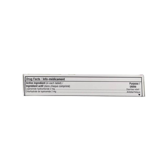 Loperamide 2mg Anti-Diarrheal Tablets, 12-Pack