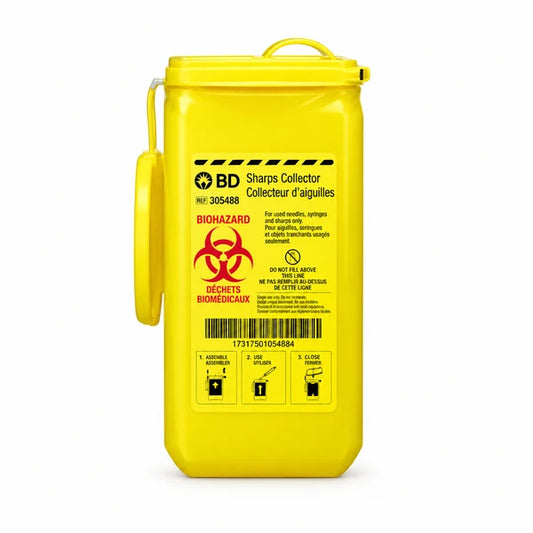 1.4L Yellow Sharps Container