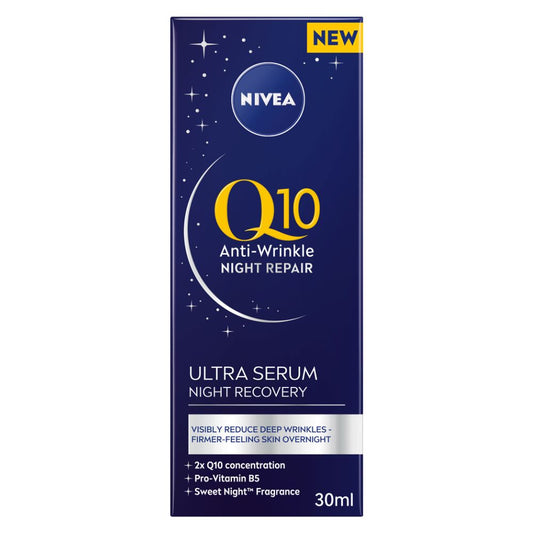Q10 Anti-Wrinkle Night Repair Serum 30ml