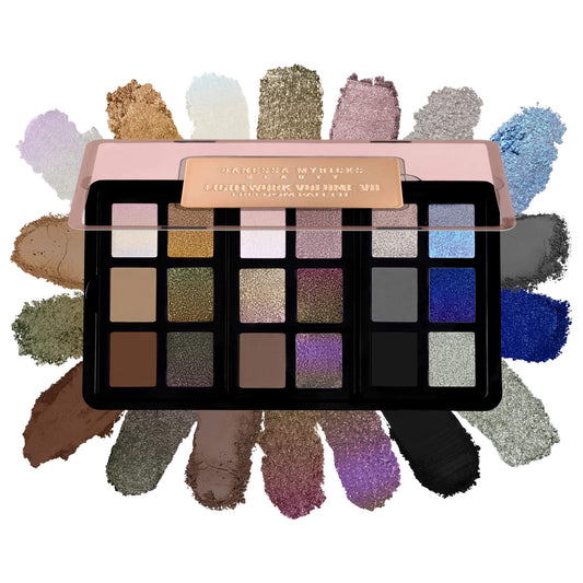 LIGHTWORK VII The Freedom Makeup Palette: Magnetic, Customizable, Stackable Palette with Illuminating Pigments for Eyes, Face & Lips