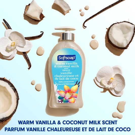 Warm Vanilla & Coconut Milk Moisturizing Hand Soap 332ml