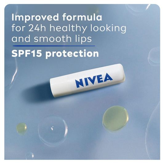NIVEA Soothing Lip Balm Duo 2 x 4.8g
