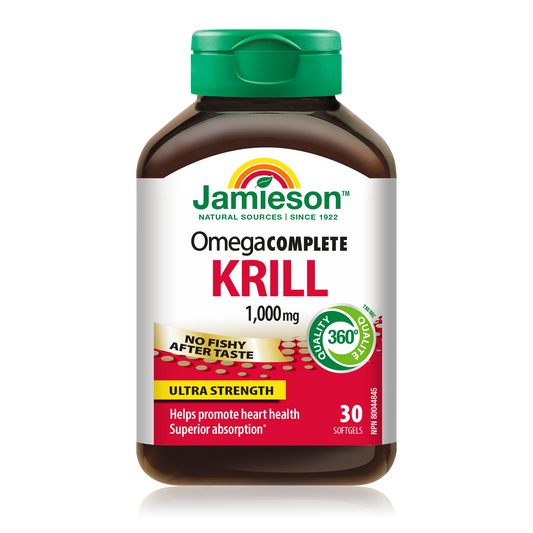 Omega Complete Krill Oil 1000mg Softgels 30 Count