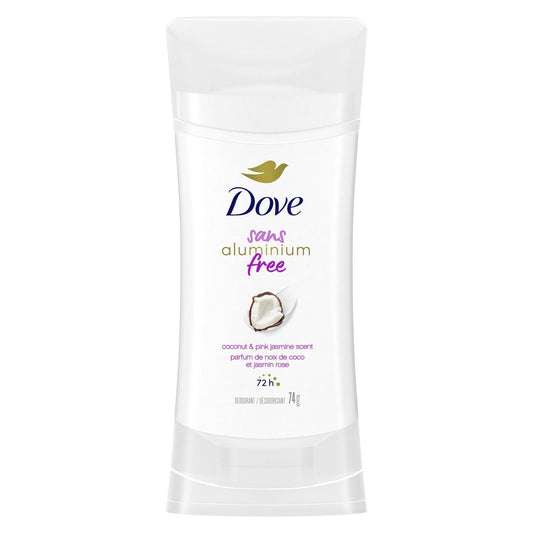 Aluminum-Free Deodorant Stick Coconut & Pink Jasmine 74g