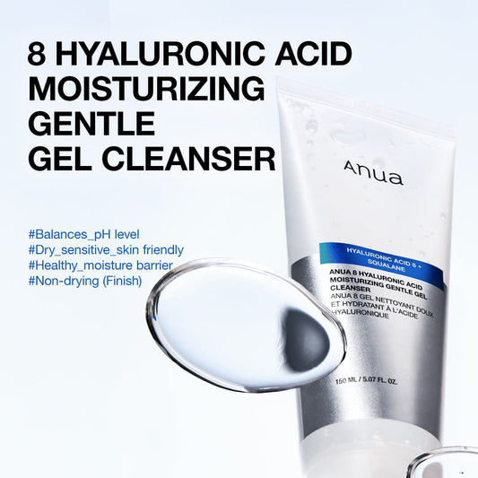 HYALURONIC MOISTURIZING GENTLE GEL CLEANSER 150ML