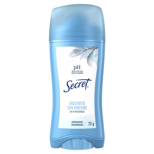 Invisible Unscented Antiperspirant Deodorant 73g