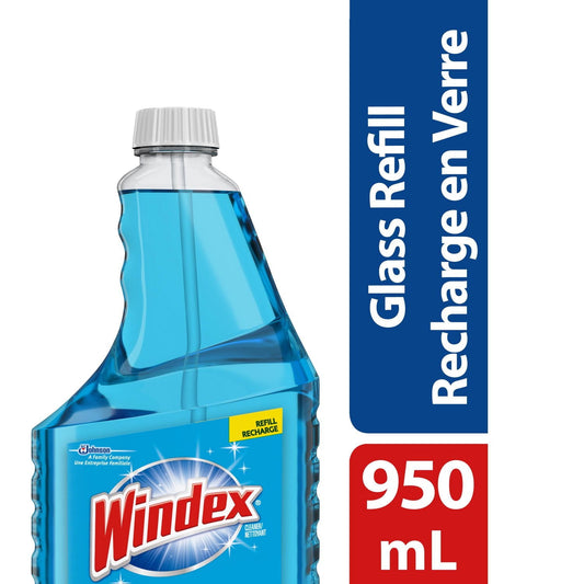 Windex Original Glass Cleaner Refill 950ml