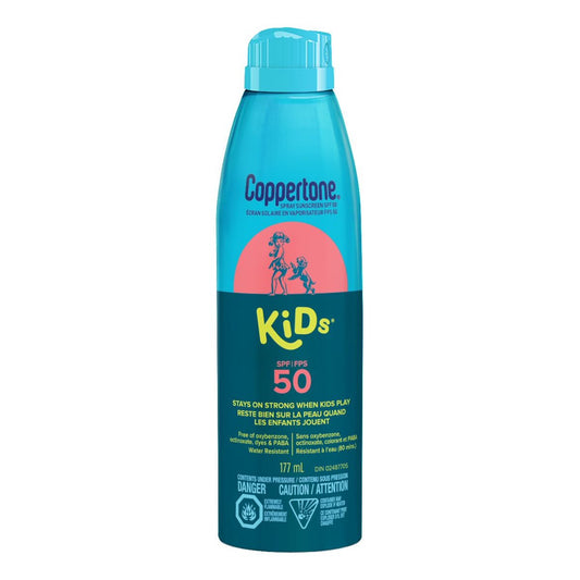 Kids Sunscreen Spray SPF 50, Broad Spectrum, 177ml