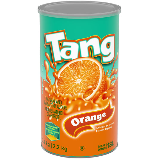 Tang Orange Drink Mix 2.2kg Tin