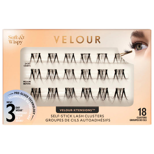 Velour-Xtension Self-Stick Lash Clusters