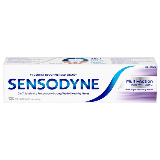 Multi-Action Whitening Toothpaste for Sensitive Teeth 100ml