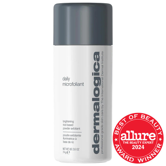 Daily Microfoliant — Salicylic Acid Powder Exfoliator for Pores, Spots & Uneven Skin Tone | Rice Enzyme + BHA | Gentle Enough for Daily Use