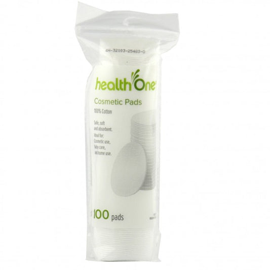 Quilted Cotton Cosmetic Pads, 100 Pack