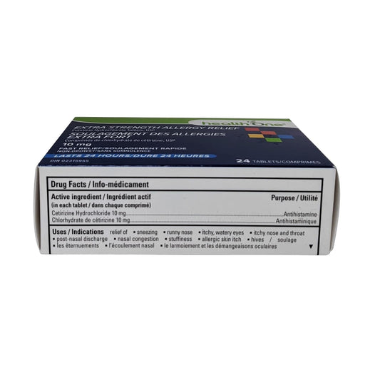 Cetirizine 10mg Allergy Relief Tablets, 24 Count