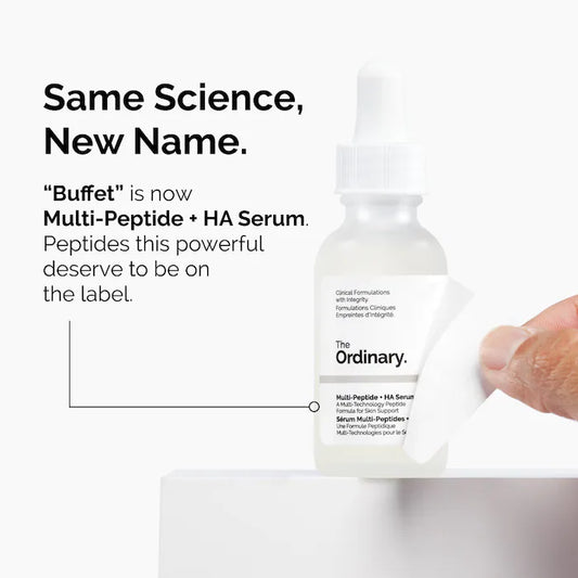 Multi-Peptide + Hyaluronic Acid Serum for Firmness and Elasticity