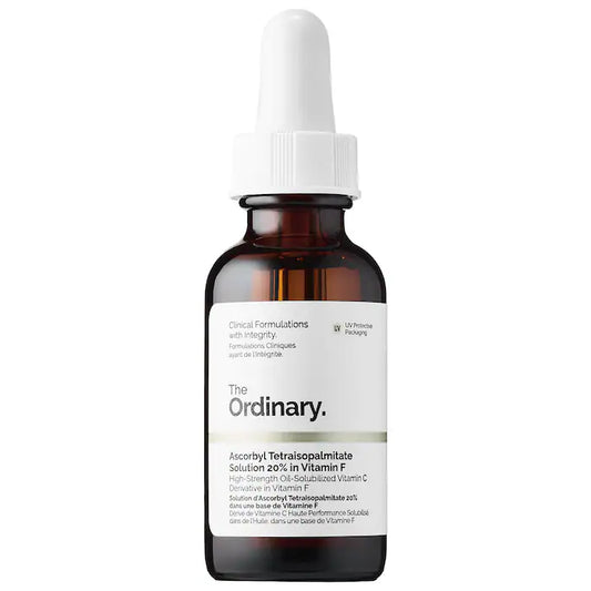 Ascorbyl Tetraisopalmitate Solution 20% in Vitamin F for Hydration and Brightening