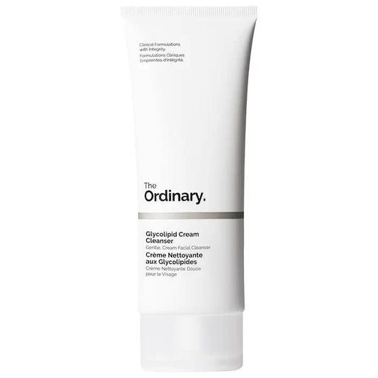 Glycolipid Cream Cleanser for Dry Skin and Makeup Removal