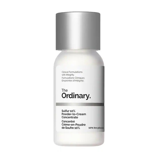 Sulfur 10% Powder-to-Cream Concentrate Acne Spot Treatment