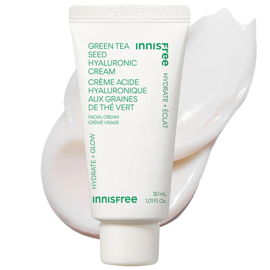 Mini Green Tea Hyaluronic Acid Hydrating Cream for Skin Barrier Repair