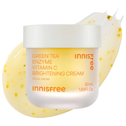 Vitamin C Brightening Refillable Gel Cream Moisturizer for Dark Spots