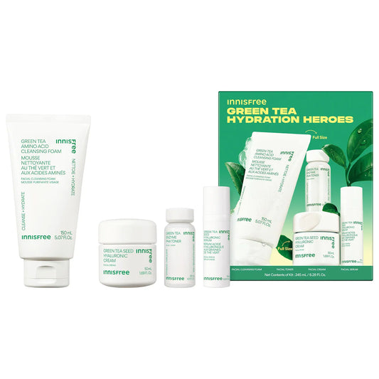 Green Tea Hydration Heroes with Hyaluronic Acid