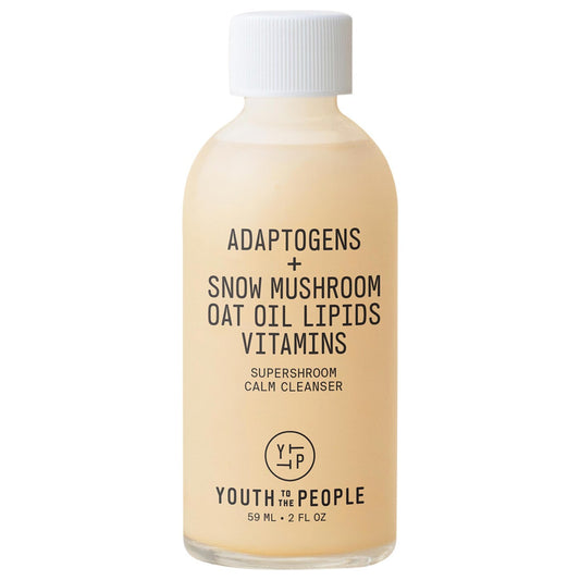 Adaptogens + Snow Mushroom + Oat Oil Lipids + Vitamins Supershroom Calm Cleanser
