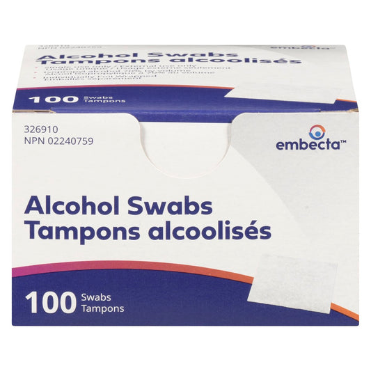 Alcohol Prep Swabs, 100 Pack