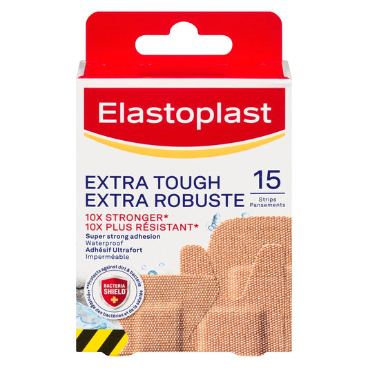 Waterproof Heavy Fabric Bandages Assorted 15 Pack
