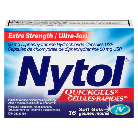 Nytol QuickGels Sleep Aid 50mg - 16 Capsules