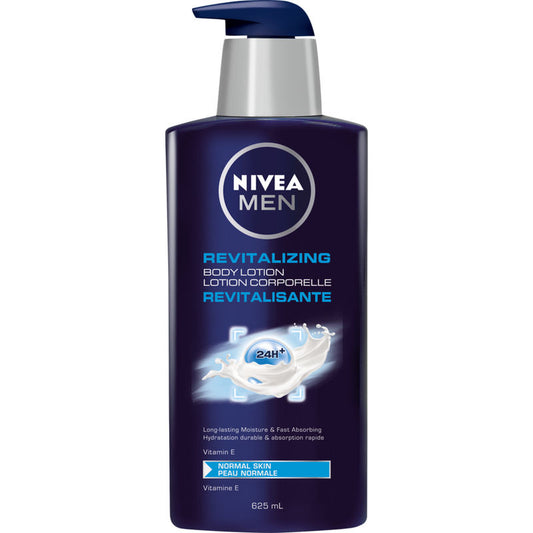 Men's Revitalizing Body Lotion with Vitamin E & Aloe Vera 625ml
