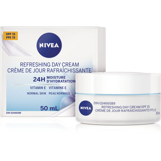 Refreshing Day Cream SPF 15, 24H Moisture - 50ml