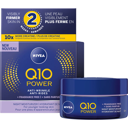 Q10 Anti-Wrinkle Fragrance-Free Night Cream 50ml