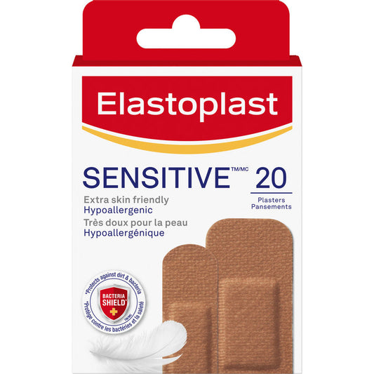 Sensitive Medium Skin Bandages 20 Pack