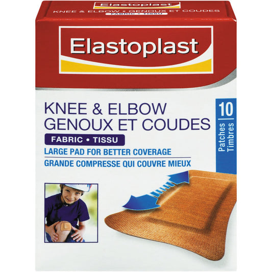 Flexible Fabric XL Bandages - 10 Pack